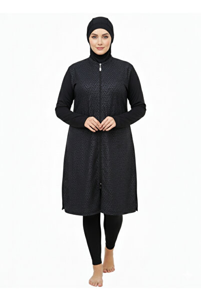 YUYİ Tesmay Plus Size Quick Drying Fabric Women's Swimsuit