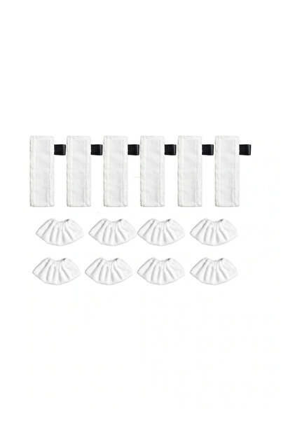 AyShop Buharlı Temizliyiciler İçin Yedek Mikrofiber Mop Başlık Set