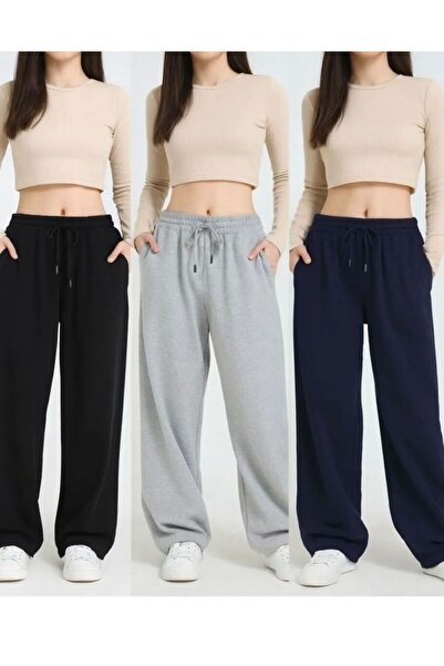 SULVERY ΤΡΙΑ ΤΕΜΑΧΙΑ ΜΑΥΡΟ ΓΚΡΙ ΝΑΥΤΙΚΟ ΜΠΛΕ ΦΟΡΜΑΡΙΣΤΙΚΟ ΠΑΝΤΕΛΟΝΙ ΜΕ ΊΣΙΑ Μ...