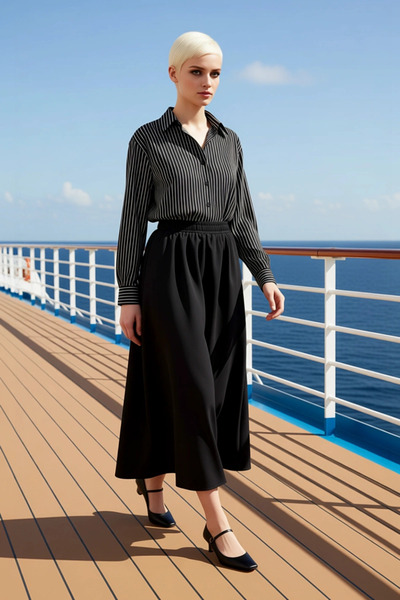 BENERLY Vestă de damă cu guler și mâneci, cu detalii din material textil, fun...