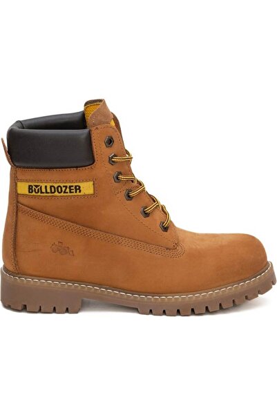 Bulldozer 250122 Чоловічі коричневі черевики з натуральної шкіри, водонепроникні, ортопедичні, зимові