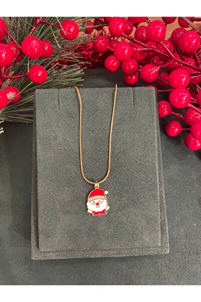 Kübüşün Atölyesi Ka-250 Steel Necklace - New Year Series - New Year's Eve