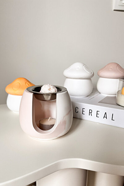 Bliss Beam Candle Decoration Oval Aromaterapi Buhurdanlığı – Eritmelik & Teal...