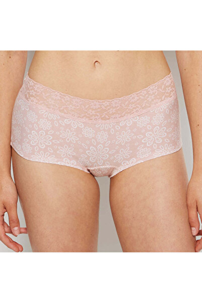 La senza Boyshort Panty in Western Floral Pink