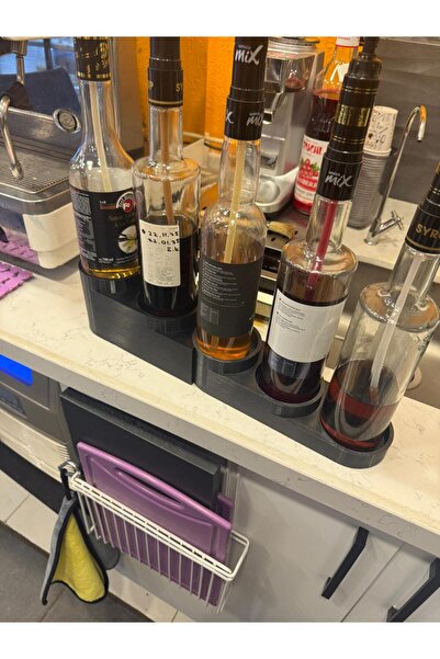 Üçbuçuk Şurup Standı Arka Ek Parçası – 3’lü Standı 5’li Kapasiteye Çeviren Modül