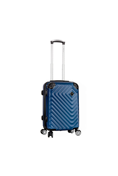 Madisson Troler de cabină SW44103, ABS, blocare, 4 roți duble, 35L, 55 cm, albastru marin
