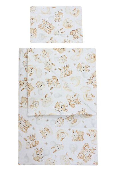 PRICHINDEL Lenjerie de pat din bumbac, 2 piese, Fawn Bambi and Friends, 120x6...