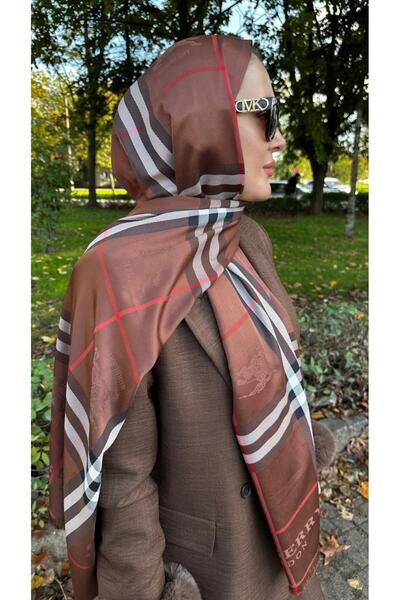 Modechic Collection Exclusive Cashmere Brown Shawl Thick