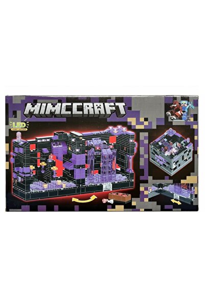 OEM LB Plus Building Set - My WORLD-Minecraft World with Lights and Moving Parts, 235 pieces