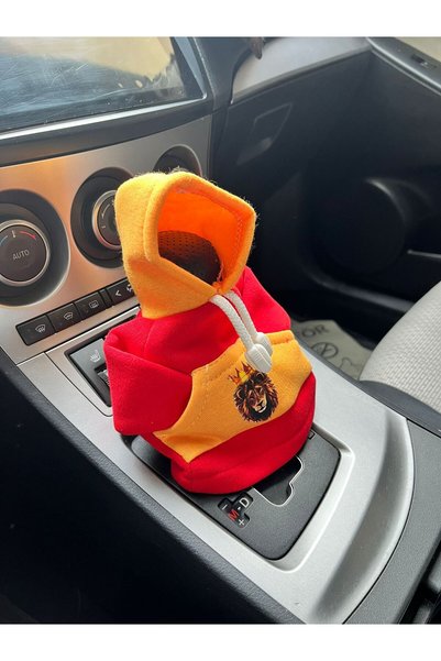 detaydireksiyon Vites Polar Sari Red Lion Fan Vibrant Color Auto Accessories Gift Washable