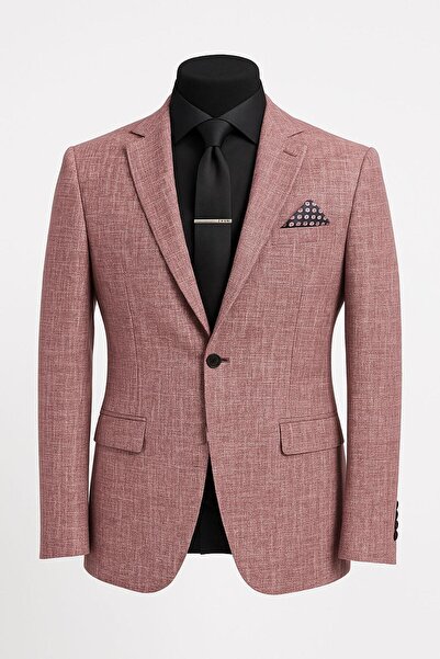 FABİO CASSANİ Men's italian cut single button blazer jacket classic and modern elegance