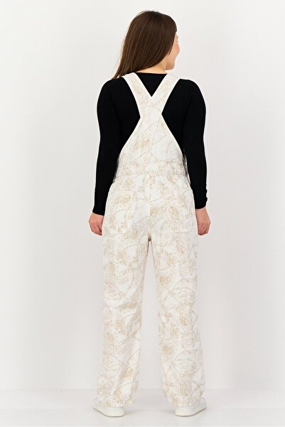 PROMOD Women Paisley Pattern Sleeveless Jumpsuit, Multicolor