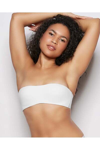 La senza حمالة صدر لاسلكية بدون حمالات باللون العاجي