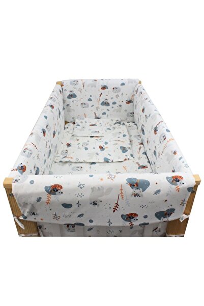 PRICHINDEL Set de lenjerie de pat 7 piese, Prichindel, bumbac, Animale mici, ...