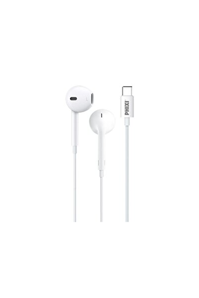 Phixi HS636 Mikrofonlu Type-C Kulaklık – 100 cm Dayanıklı Kablo & Ses Kontrol