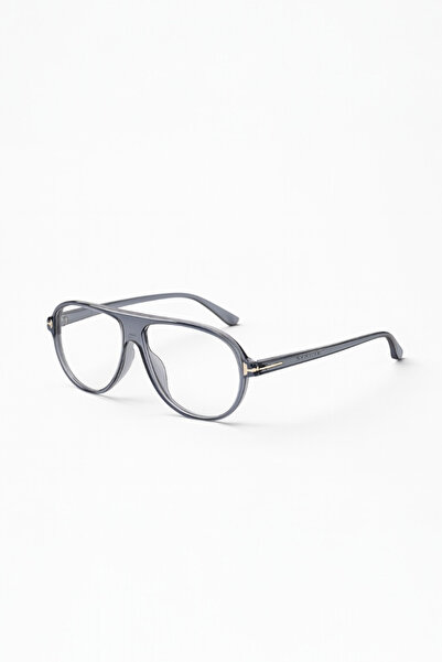 MACERATİ Cenny Unisex Gray Framed Blue Block Blue Light Filter Screen Glasses