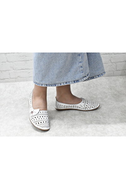 Kesim Shoes Genuine Leather Soft Ballet Shoes