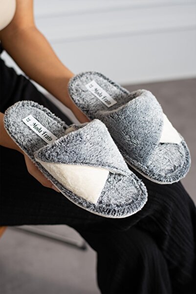 Moda Frato Bella Cross Women's Indoor Slippers Winter Slippers Silent Sole