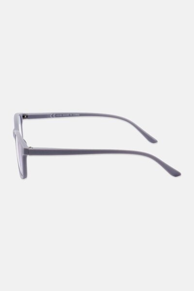 A & A Glasses Men WR-S3999S Square Reading Glasses, Matte Grey