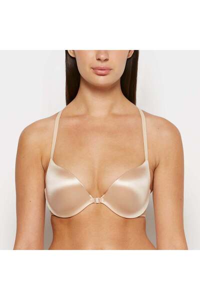 La senza حمالة صدر غائرة باللون الوردي