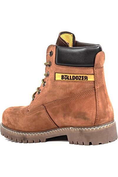 Bulldozer 250122 Чоловічі коричневі черевики з натуральної шкіри, водонепроникні, ортопедичні, зимові