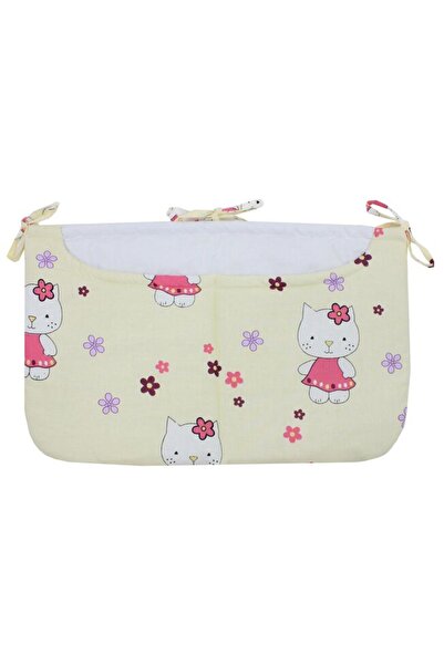 PRICHINDEL Buzunar pentru pătuț, crem pentru pisicuțe, 60x35cm