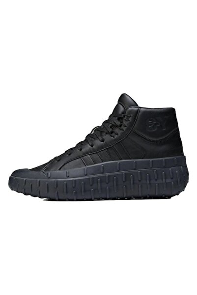 Yohji Yamamoto - Teniși Y-3, piele naturală, negri, mărimea EU 38 2/3