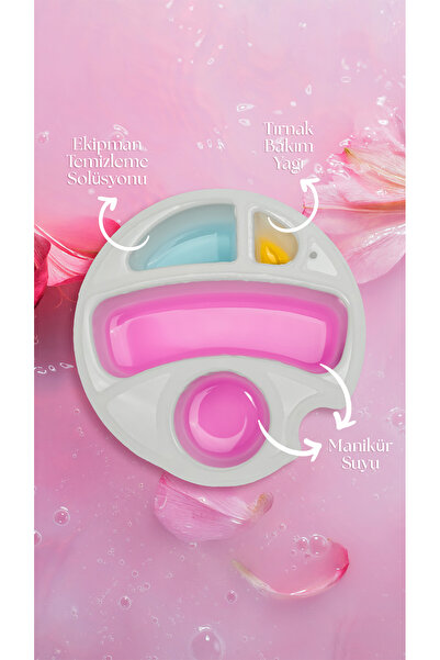 The Lory Simple Manicure 5'li Kişiye Özel Tek Kullanımlık Manikür Suyu