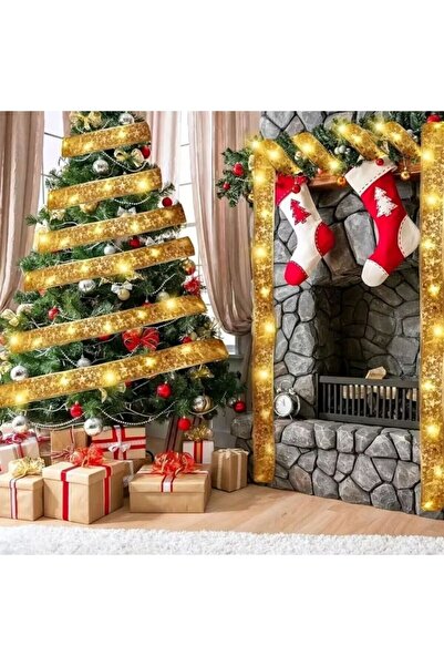 OEM LED Strip Set 2×5 m – 100 Warm White LEDs, Batteries, Flexible & Easy to Install