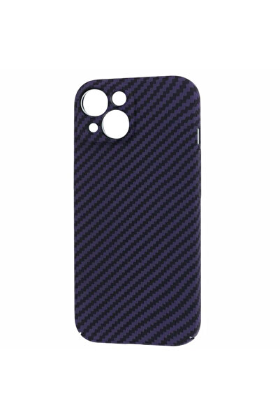 Apple Husa Carbon pentru, iPhone 13 Pro, Kevlar Pattern, Violet