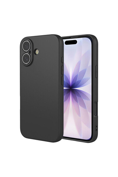 Apple Θήκη iPhone 17, Μικροΐνες, TPU, Βαθύ Μαύρο