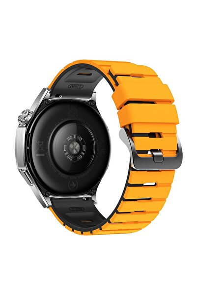 UnDePlus Huawei Watch Gt 6/5/4/3/2 Pro 46mm Ultimate Se Elite Strap Double Soft Silicone Band Str-27