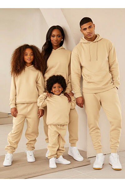 YAKAMEL SET DE TRENING UNISEX PĂRINTI-COPIL CU 3 FIRME ȘI DETALII STRATEZE (P...