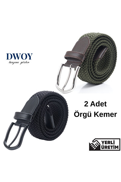 DWOY 2 bucăți centură elastică tricotată