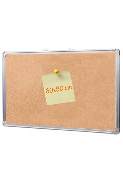 PROCART Panou plută, ramă din aluminiu, 60x90 cm, montare pe perete