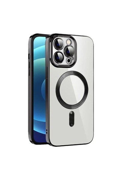 Apple Case for iPhone 12 Pro Max - silicone with MagSafe, Slim, Transparent, ...