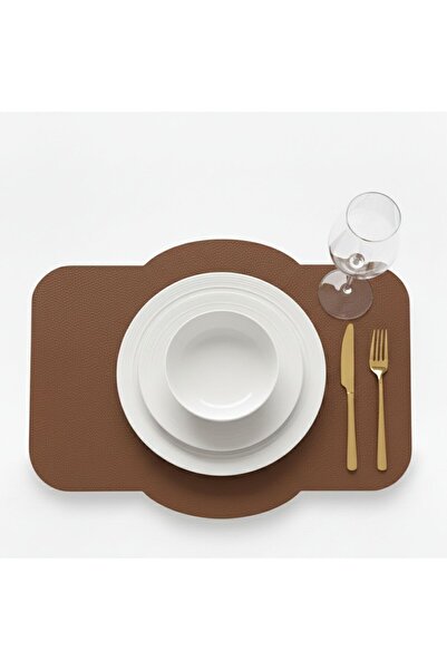 Grand Fine Art 2 Pieces Leather Rectangular American Service 33X44 cm Symmetrical Patterns Series 117