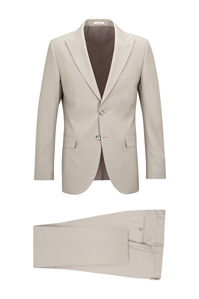 Hatemoğlu Mink Slim Fit Pointed Collar Suit