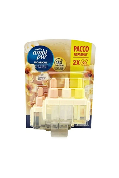 Ambi Pur Rezerva Odorizant camera Febreze 3Volution Oro e Fiori di Vaniglia, 2x20ml