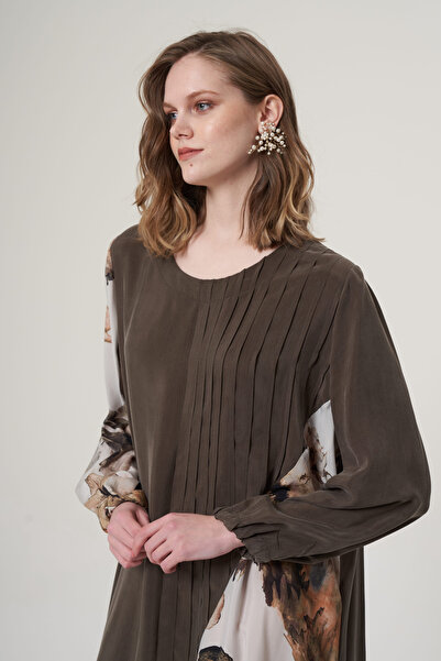 MissWhence Plus Size Cupro Dress