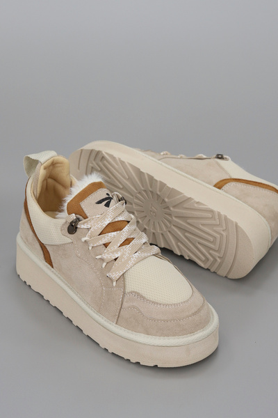 kajal ayakkabı Thick Sole Fur Shoes