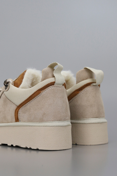 kajal ayakkabı Thick Sole Fur Shoes