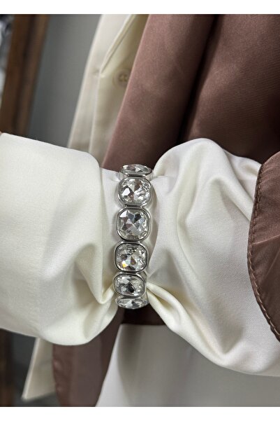 KİLİGİSTANBUL Elastic Bracelet with Large Stones