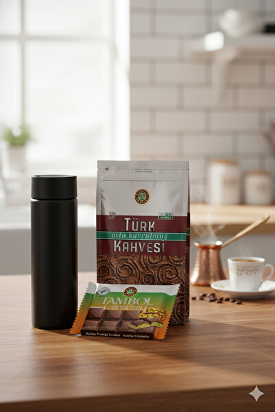 Kahve Dünyası KD Turkish KHV Medium KVR Education 250g X Tambol Pistachio Cro...
