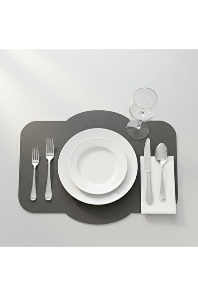 Grand Fine Art 2 Pieces Leather Rectangular American Service 33X44 cm Symmetrical Patterns Series 117