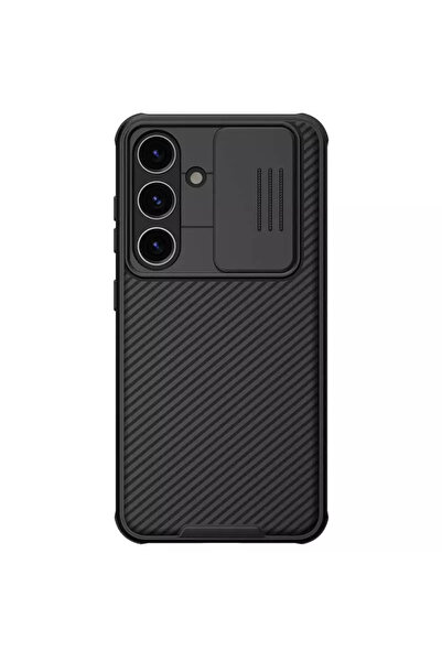 Samsung Husa compatibil cu S24 Plus, CamShield Pro, TPU, Neagra