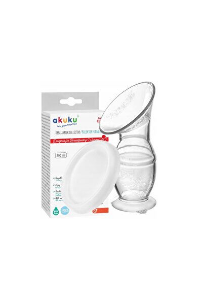 Akuku Colector lapte matern cu capac inclus, usor de utilizat, forma ergonomica 100ml