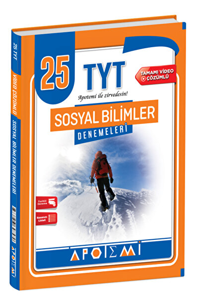 Apotemi Yayınları TYT Sosyal Bilimler 25 li Deneme 2026