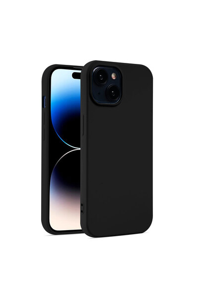 Apple Husa pentru iPhone 13 Pro, MicroFiber, TPU, Pure Neagra