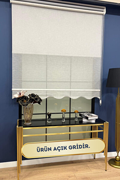 VOLPER MEKANİK VOLPER VP4901 Çift Mekanizmalı Kırçıllı Tül ve Stor Perde Açık...